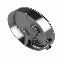 Włazy nierdzewne owalne