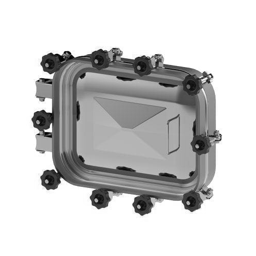 Właz prostokątny nierdzewny A363R (400x530)