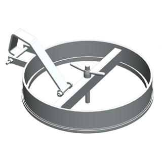 Właz okrągły nierdzewny Boyer P12-510 (DN504-DN800)