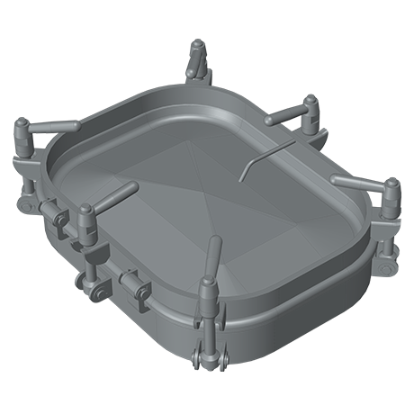 Właz prostokątny P23-201 (314x424 / 410x534)