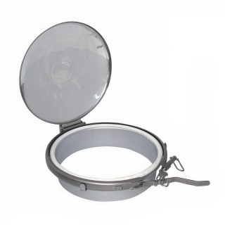 Właz okrągły nierdzewny BP405 (DN410) - otwarty