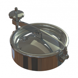 Właz okrągły nierdzewny Boyer P33-114 (DN204-DN354)