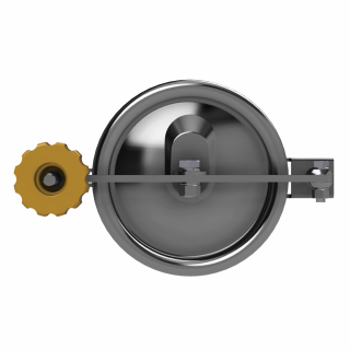 Właz okrągły nierdzewny W1/C/MINI DN150 - widok z góry