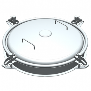 Właz okrągły nierdzewny Boyer P42-020 (DN490)